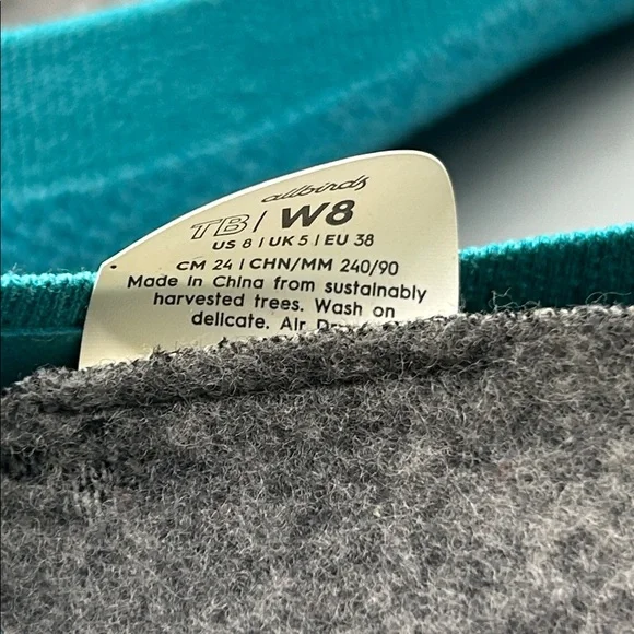 All birds flats teal blue - Picture 7 of 7